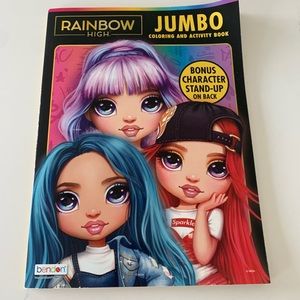 Rainbow High colouring/activity book